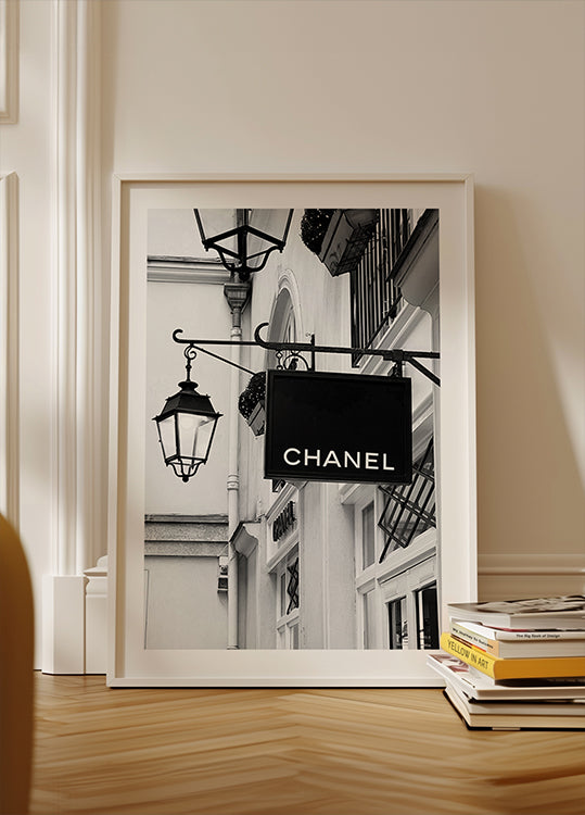 Chanel Paris Noir & Blanc Poster