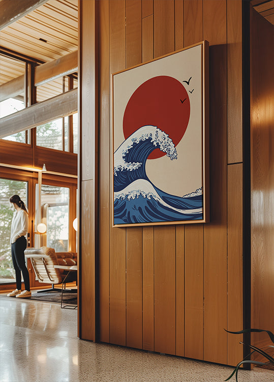 Vague de soleil Poster