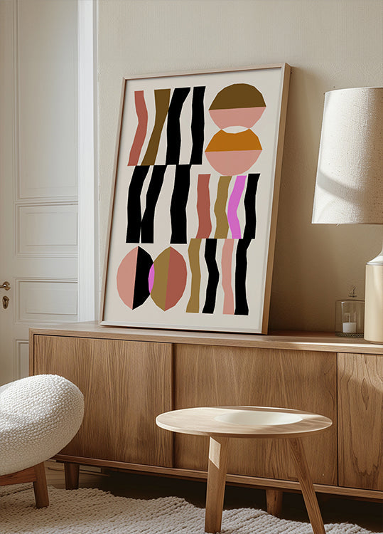 Composition abstraite 26 Poster