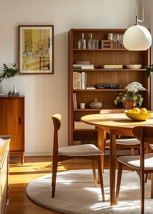 Affiche de portrait de salle de la semaine 30