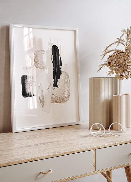 Coups de pinceau-1 Poster