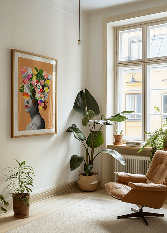 Portrait floral