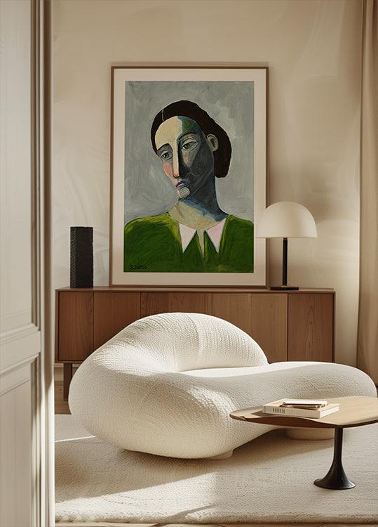 Femme en attente