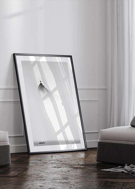 Cristo dans la brume Poster