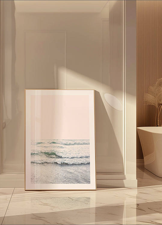 Océan Blush Poster