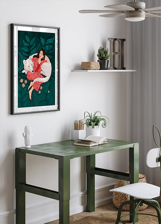 Loup polaire Poster