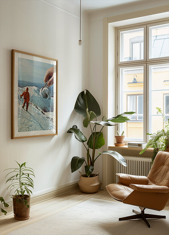 Ice Cream Mountain - Biscuits et crème Poster