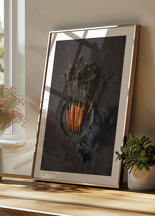 Carottes rôties Poster