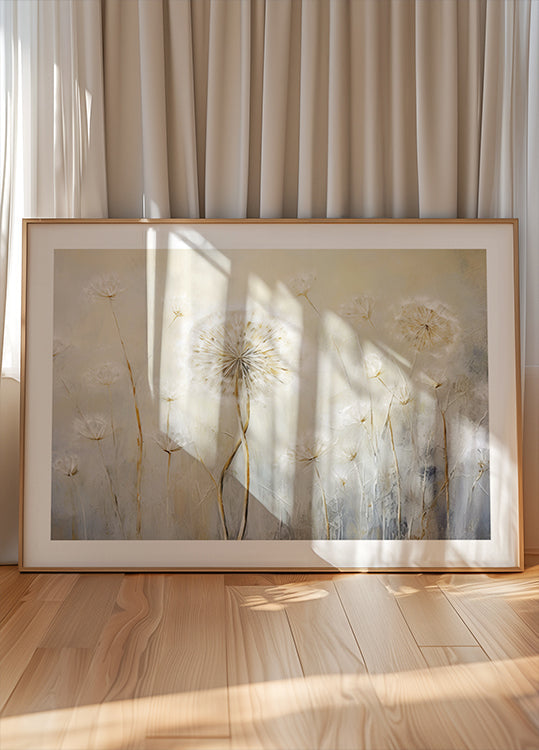 Printemps blanc 3 Poster