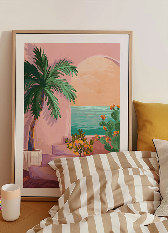 Escalier vers le paradis Poster