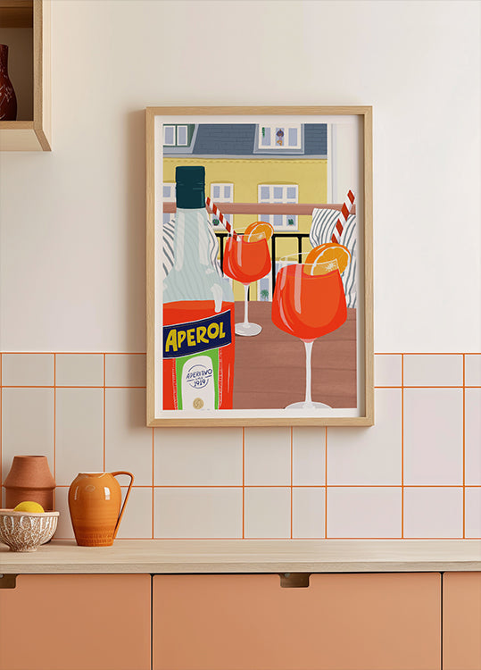 Poster Balcon "Hygge"