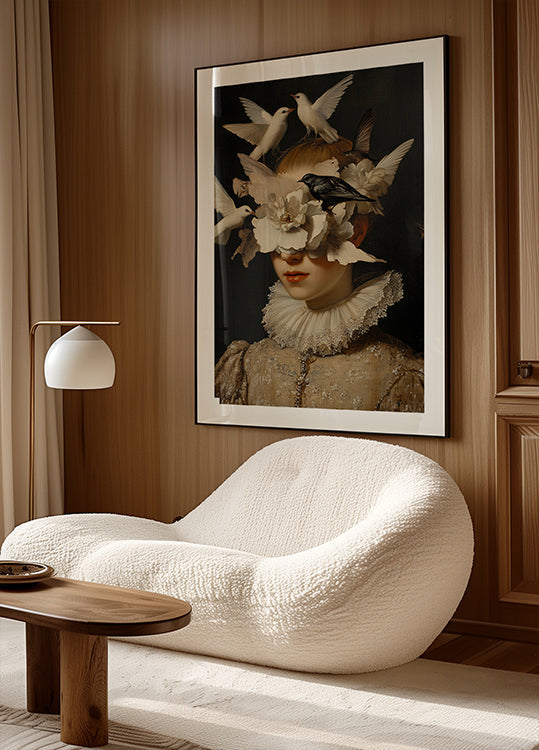 Floraison tranquille Poster