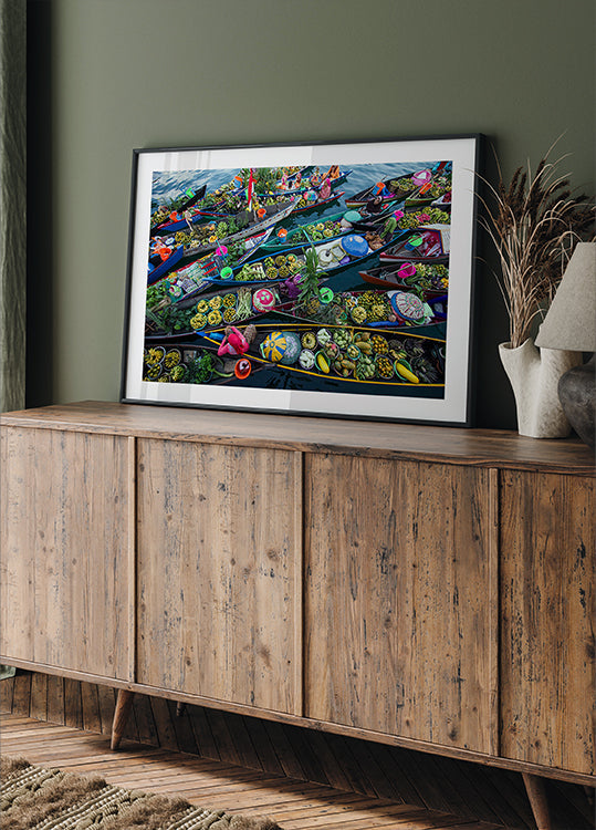 Marché flottant de Banjarmasin