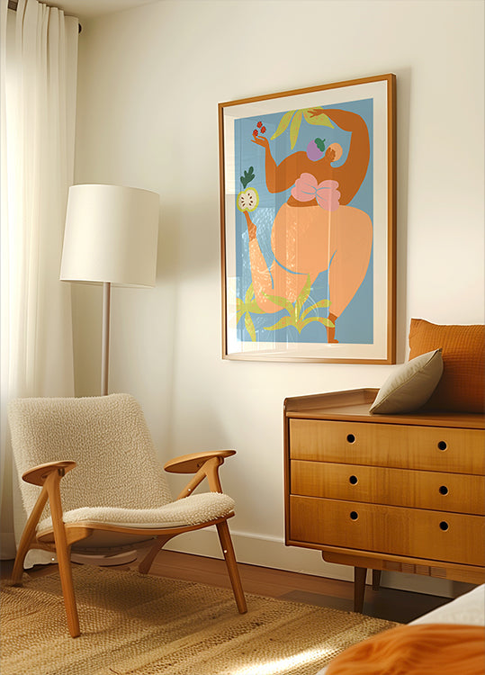 Course fruitée Poster