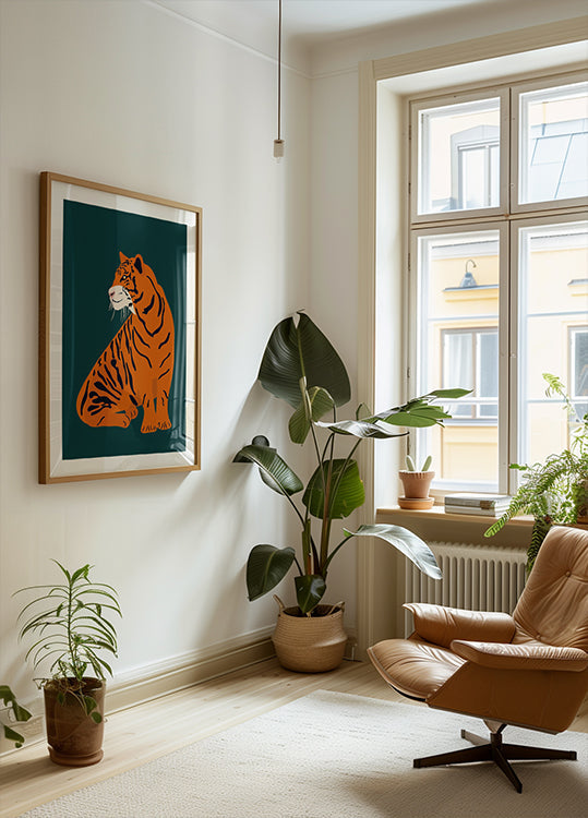 Tigre majestueux Poster