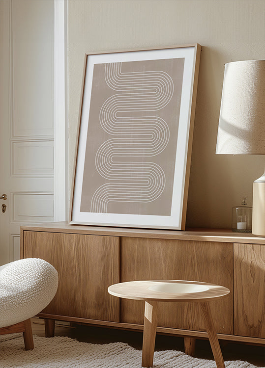 Harmonie des lignes courbes