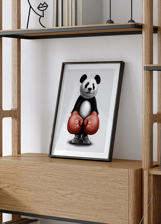 PANDA BOXEUR Poster