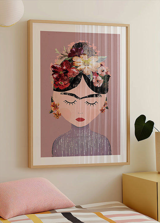 Sérénité florale Poster