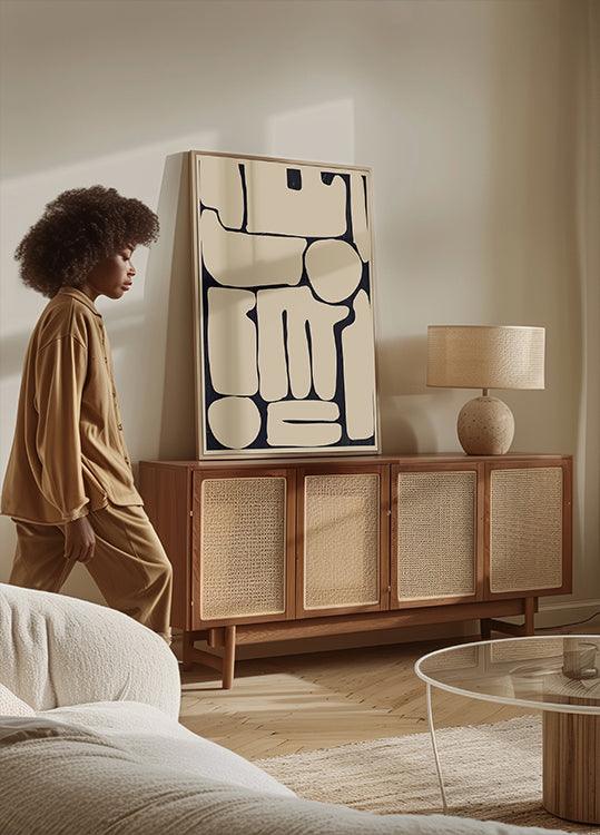 Formes minimales abstraites modernes 161 Poster