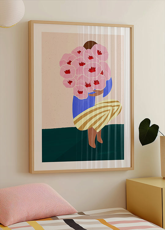 Bouquet de fleurs Poster