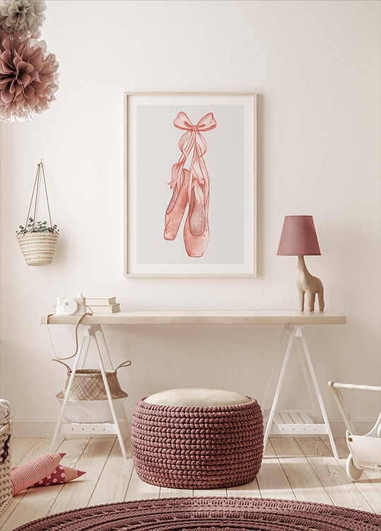 Chaussures de ballet Poster