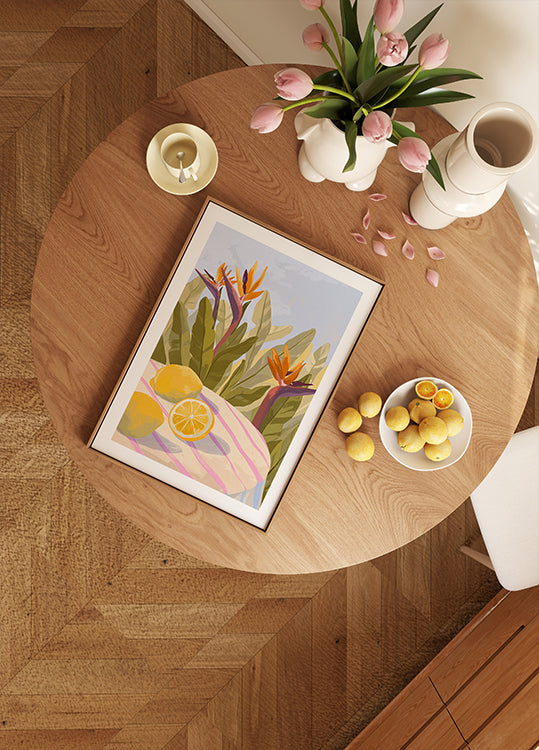 Torsion de citron Poster