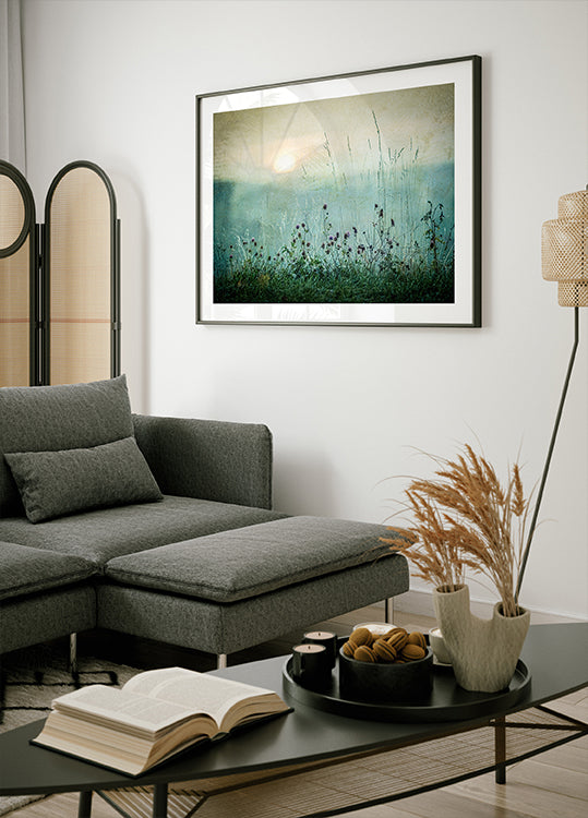 Poster Lever de soleil d'automne