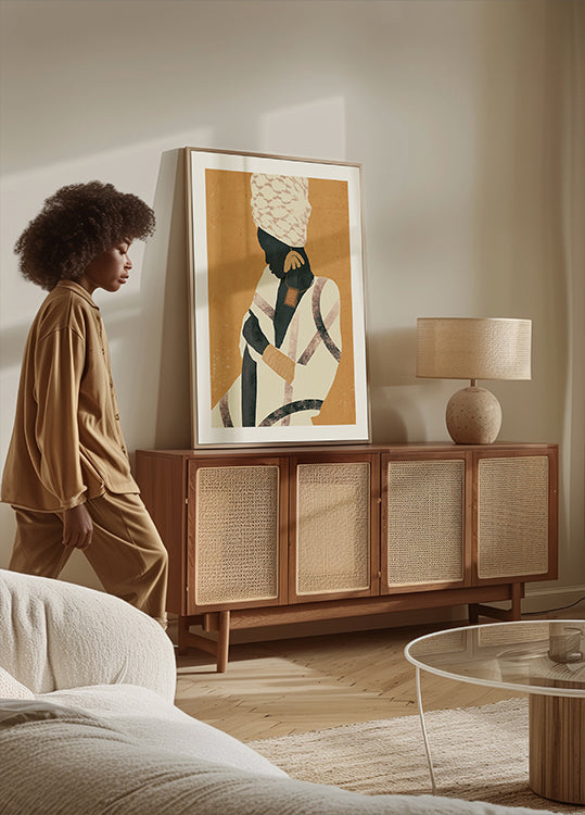 Femme africaine Poster