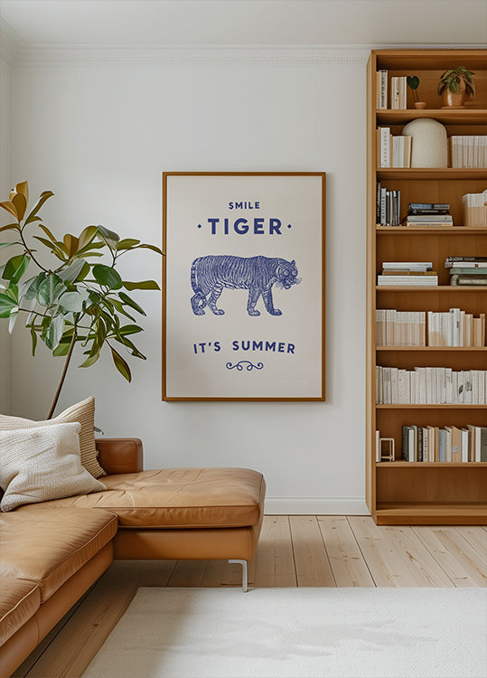 Sourire Tigre Poster