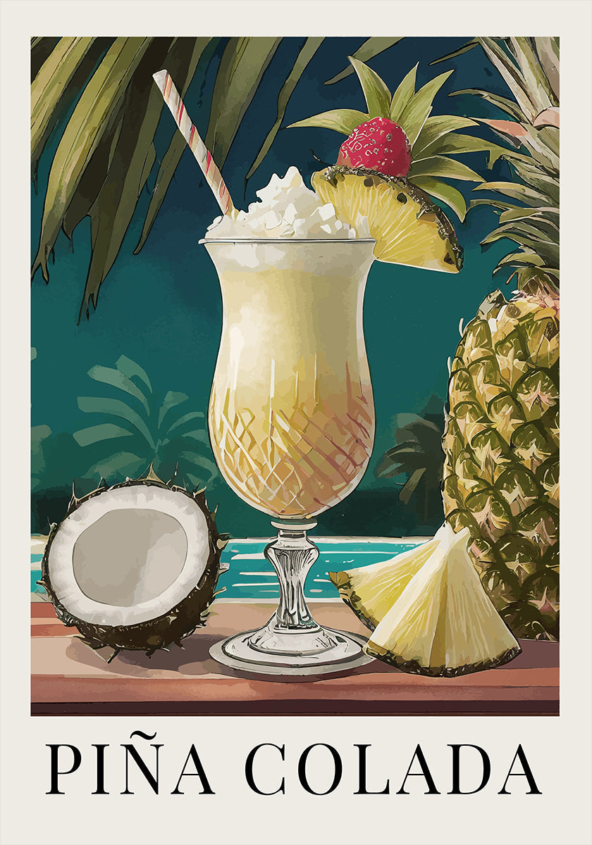 Pina Colada Poster
