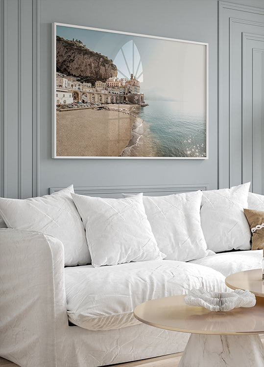 Amalfi Coast Morning Light Plakat - Posterbox.dk