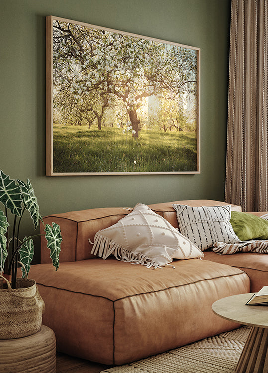 Blooming Cherry Orchard Plakat - Posterbox.dk