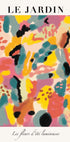 Le Jardin, luminous summer garden Plakat - Posterbox.dk