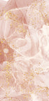 Pink Marble with Gold Plakat - Posterbox.dk