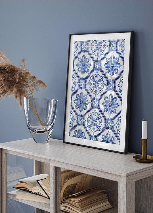 Portugese Azulejos Tiles Plakat - Posterbox
