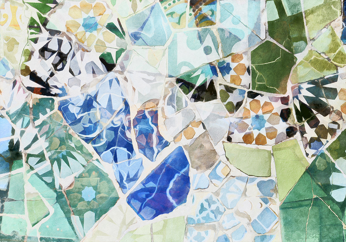 Mosaic of Barcelona 07 (NEW) - Posterbox