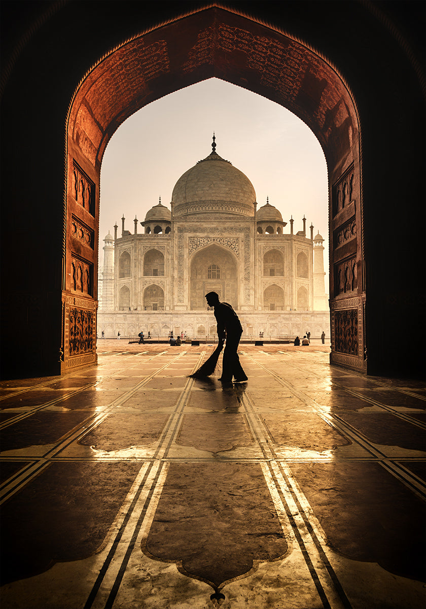 nettoyant taj mahal
