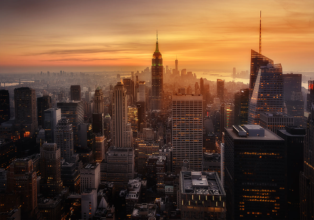 Lumière de Manhattan Poster