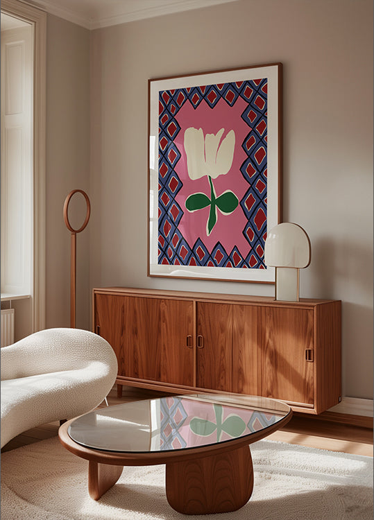 Petal plaid playtime I (NEW) - Posterbox