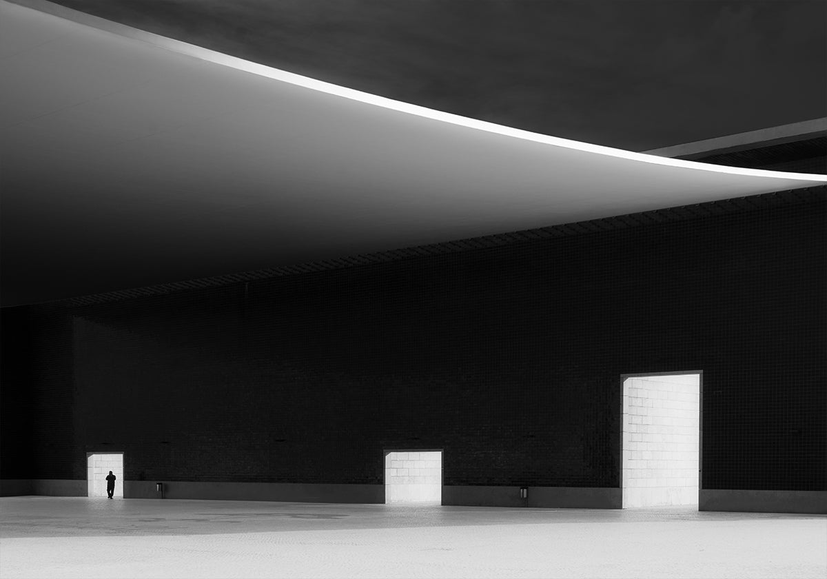 Portes blanches Poster