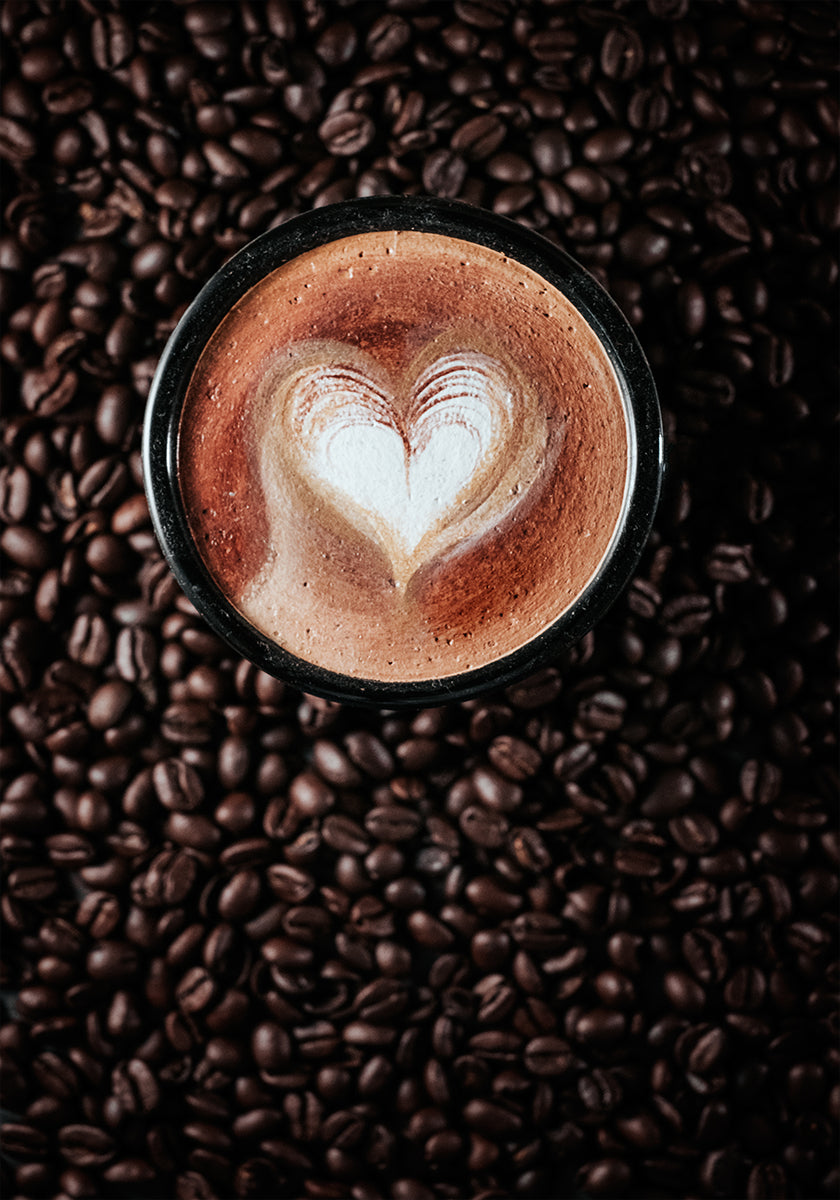 amour latté Poster