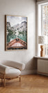 Affiche paisible du lac Braies - Posterbox.no