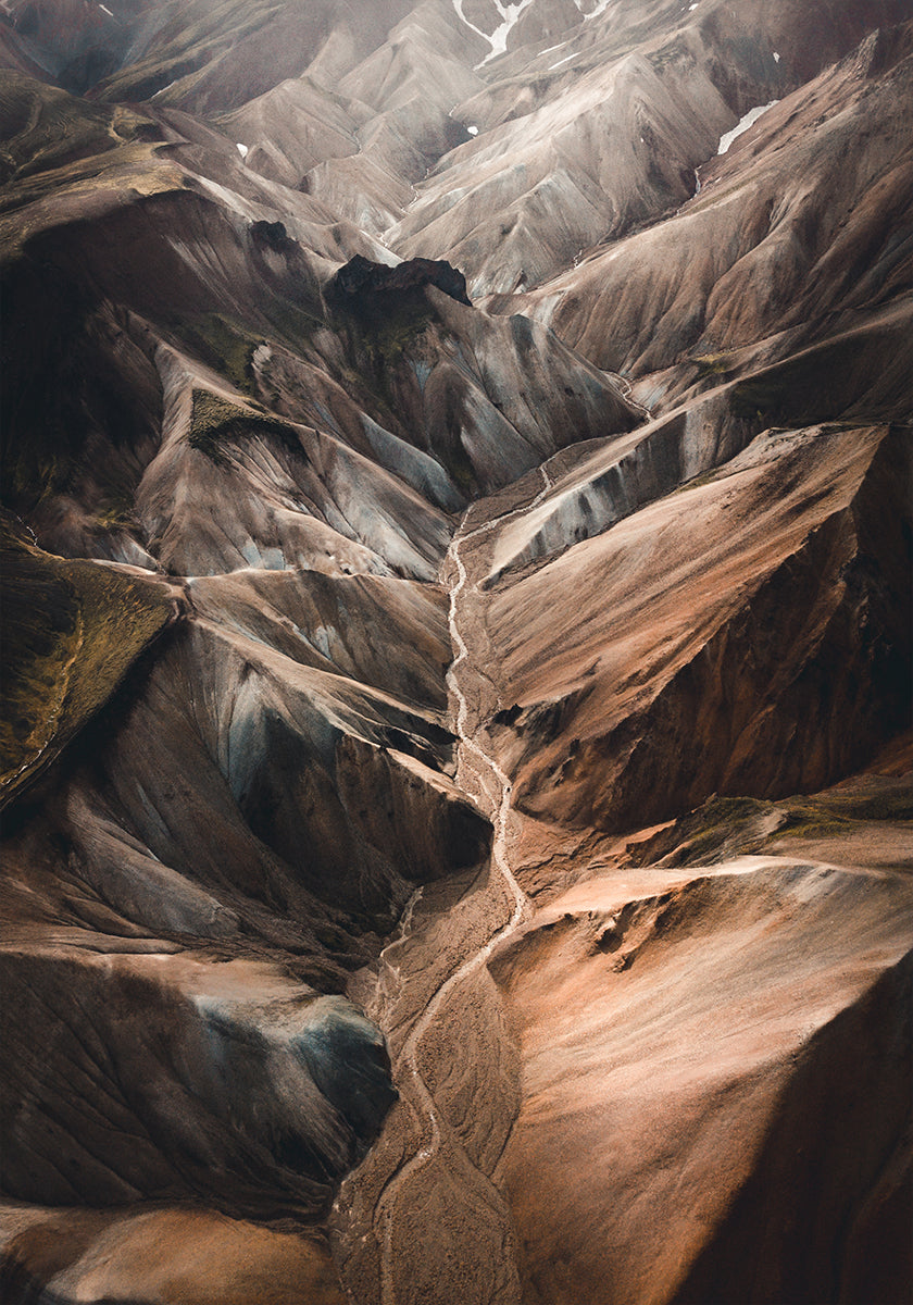 Landmannalaugar Poster