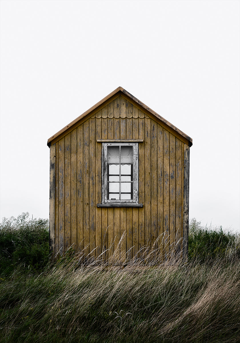 Cabane de plage Poster