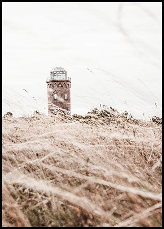 Lighthouse in the Field Plakat - Posterbox.no