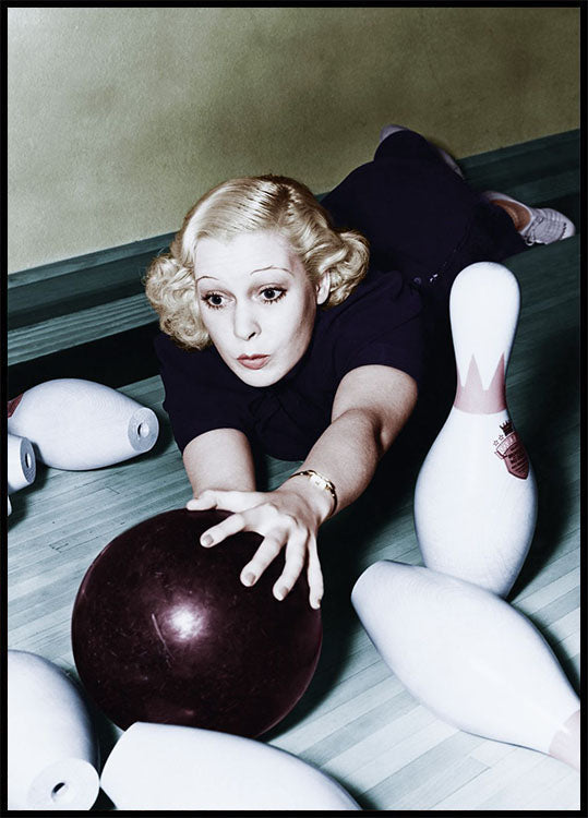 Bowling Accident Plakat - Posterbox.no