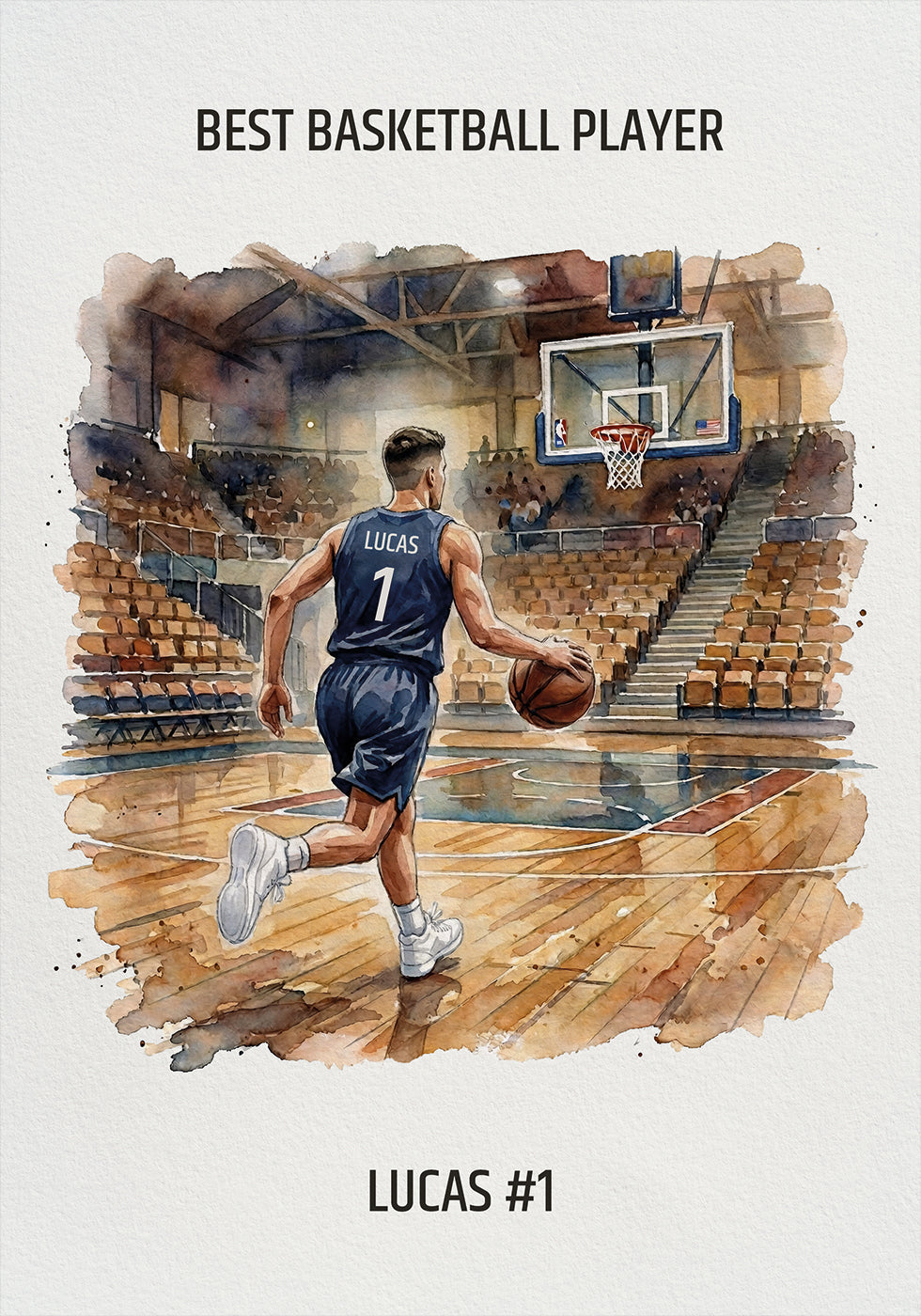 Youth Basketball Boy Personal - Posterbox