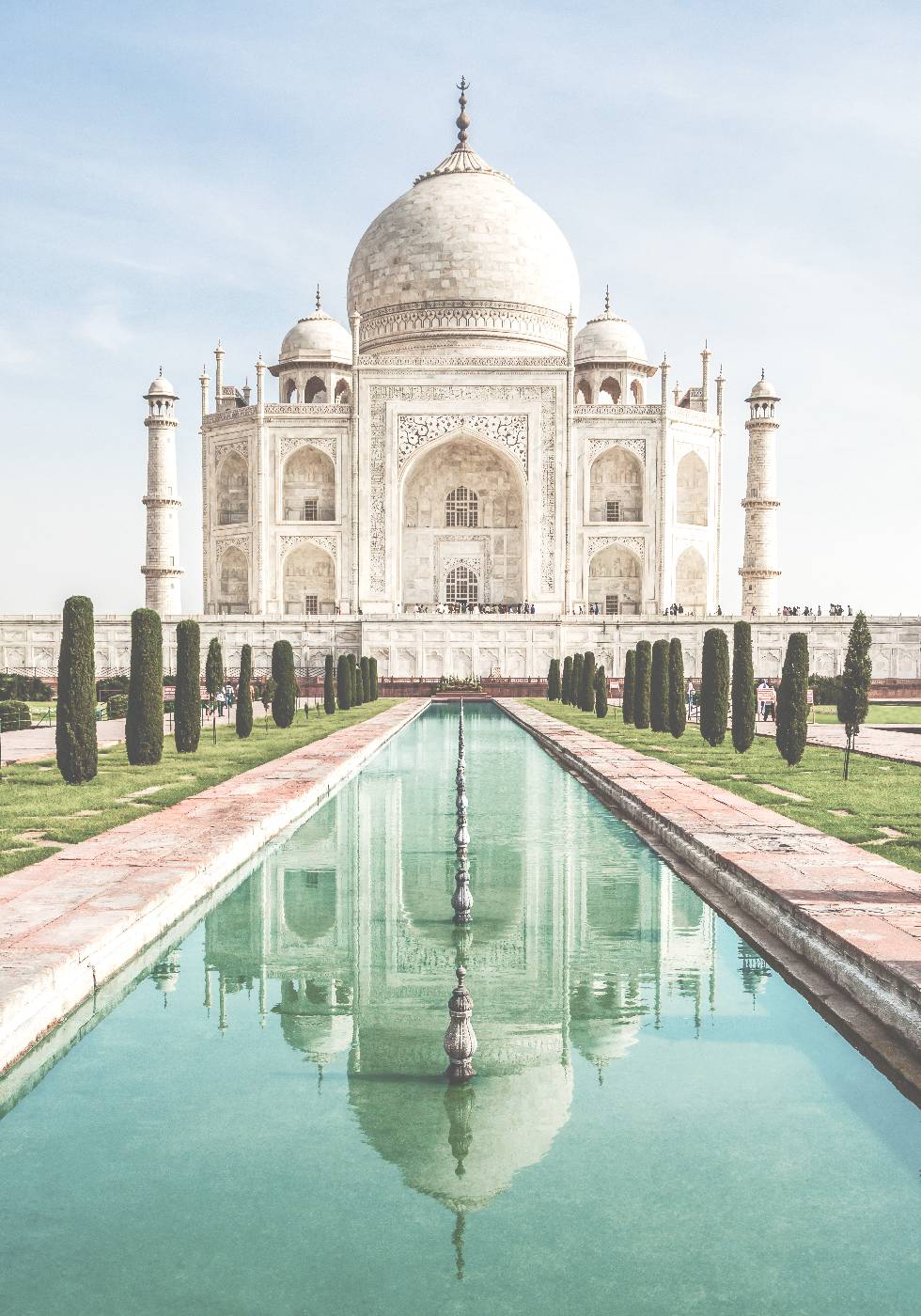 Affiche Taj Mahal Inde Agra - Posterbox.no