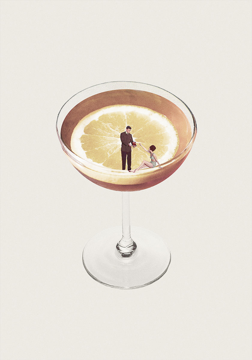 Ma boisson a besoin d'un verre Poster