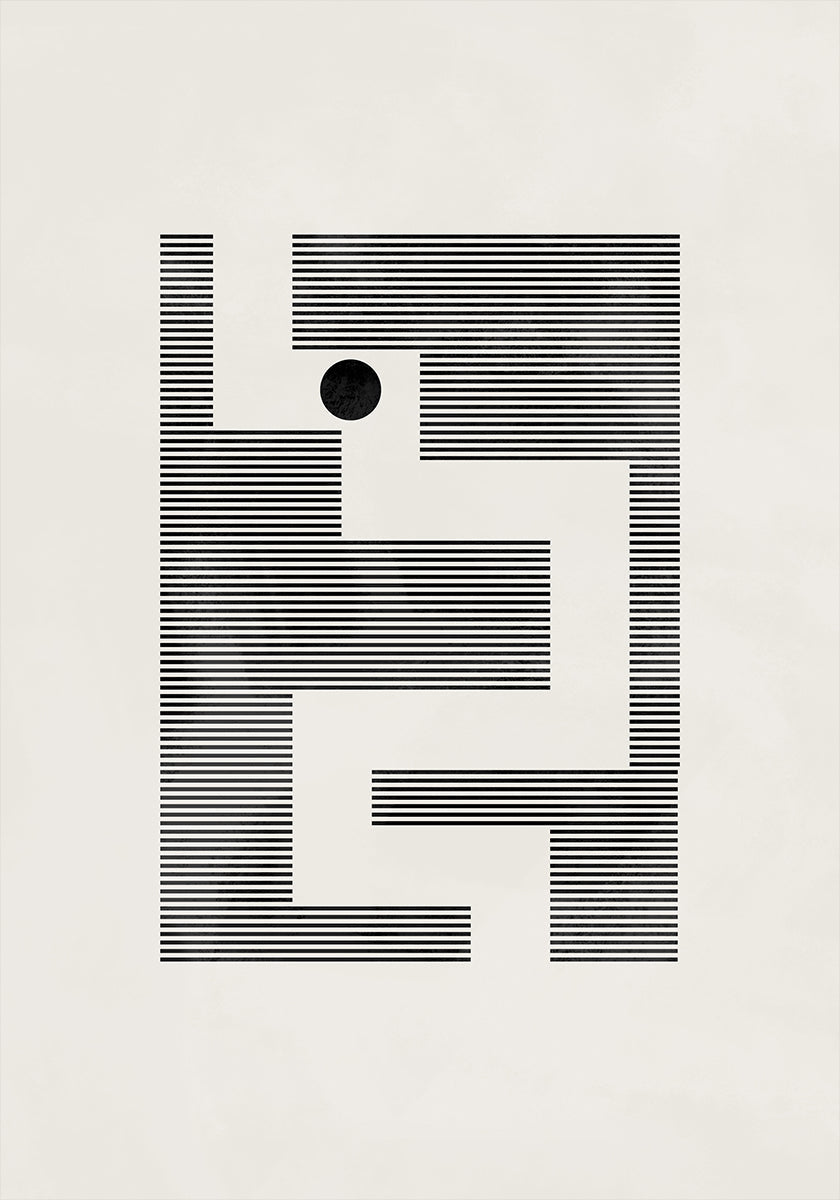 Labyrinthe minimaliste